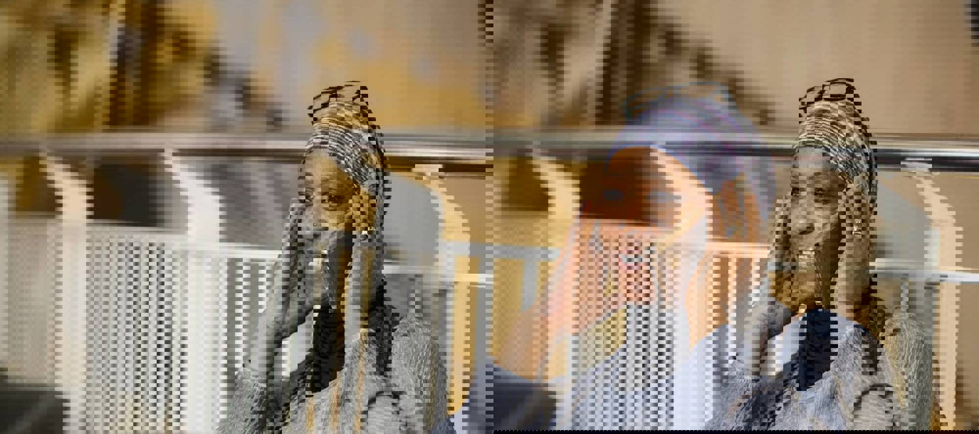 person on the phone